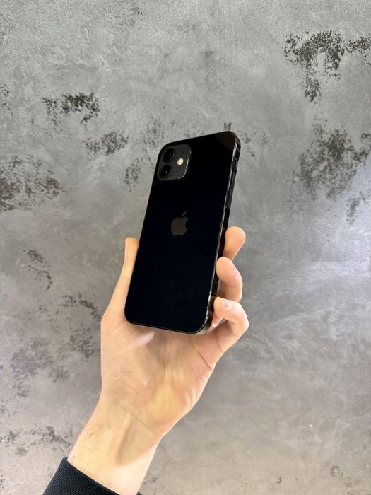 Айфон 12 64Гб Блек/Черный (РОДНОЙ АКБ 98%) (199$) Магазин/Гарантия