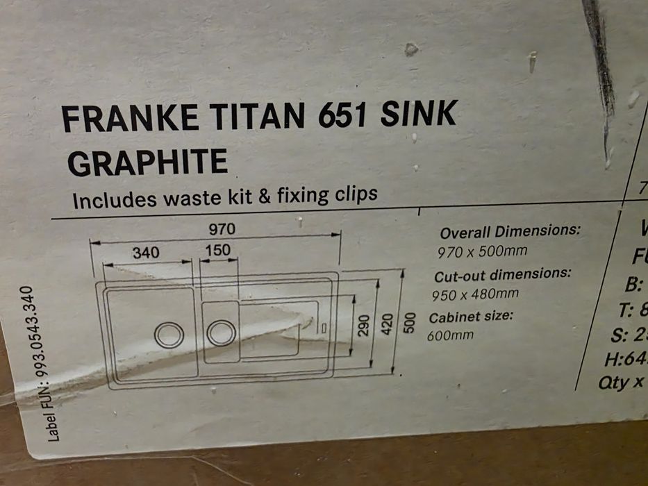 Sprzedam zlewozmywak franke