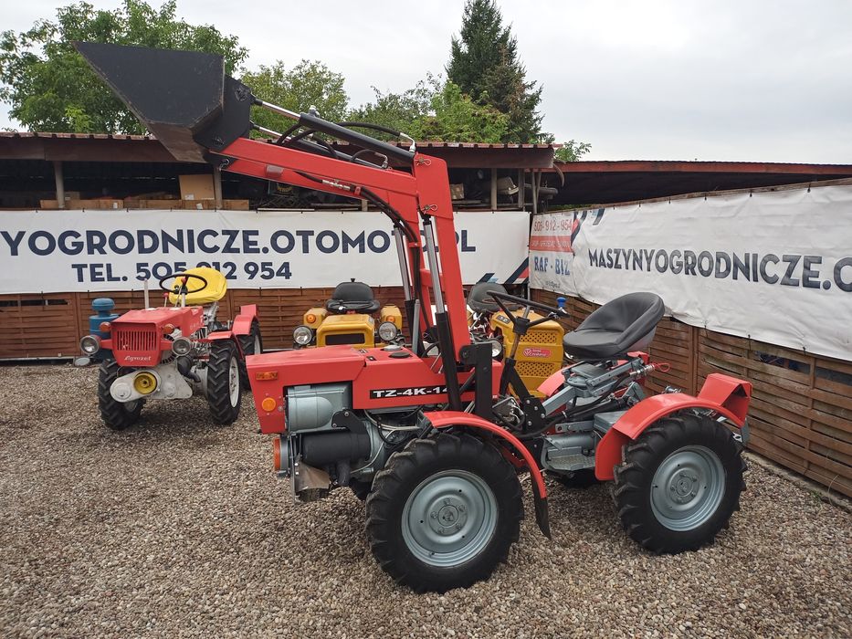 Traktorek tz4k14 miniładowarka 4x4 schaffer weidemann ładowarka tv521