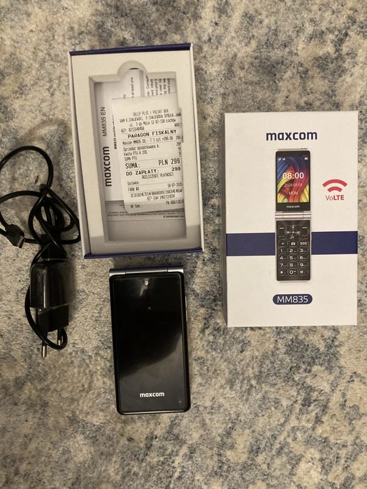 Telefon MM835 czarny nowy