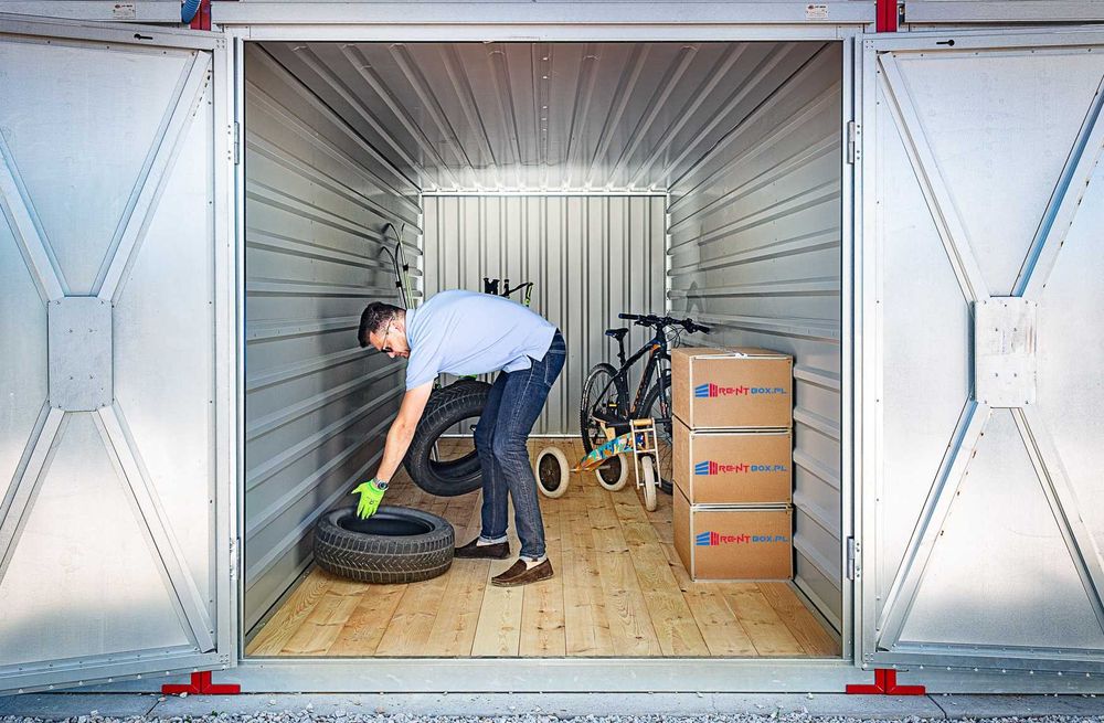 Wynajem Magazyn samoobsługowy Dostęp 24/7 BOX Kontener garaż komórka 3