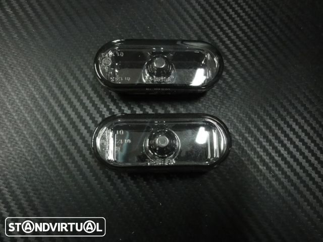 Piscas laterais + lâmpadas cromadas para VW Bora, Golf 3, Golf 4, caddy, fox, Eos, Lupo, Passat 35i, 3B, 3BG, Polo 6N, 6N2, 9N, vento, T5, Sharan,