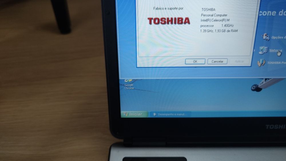 Portátil Toshiba A100-510