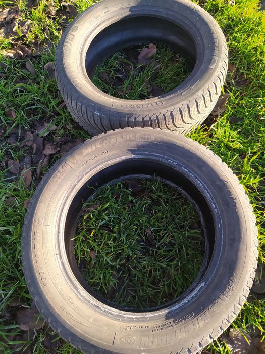 Пара зимних шин Мічелин