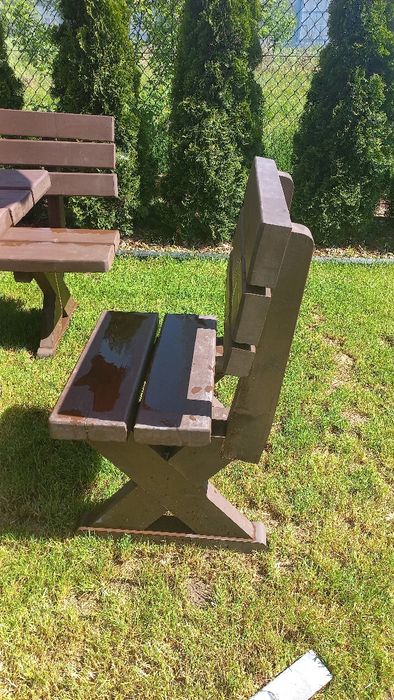 Komplet mebli ogrodowych Olcha