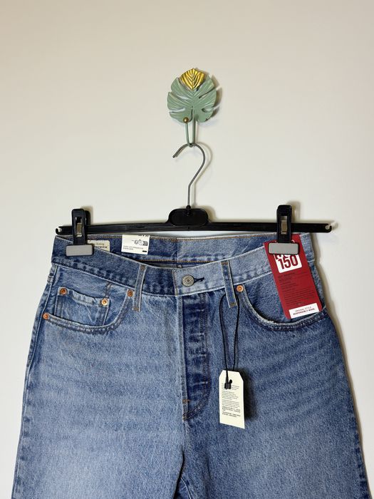 Блакитні levis левайс 501 голубые джинсы m l xl недорого