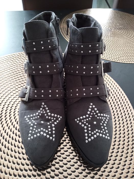 Botki przejściowe damskie r.37