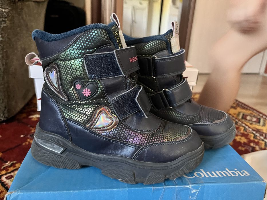 Ботинки зимові для дівчинки