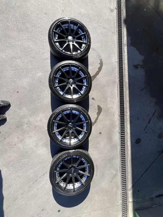 Jantes Monaco Tabac R18 ET40 Furação 5x112 Como Novas