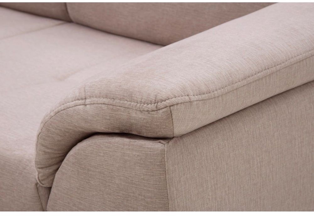 Narożnik Pablo New lewy regulowane zagłówki rozkładany