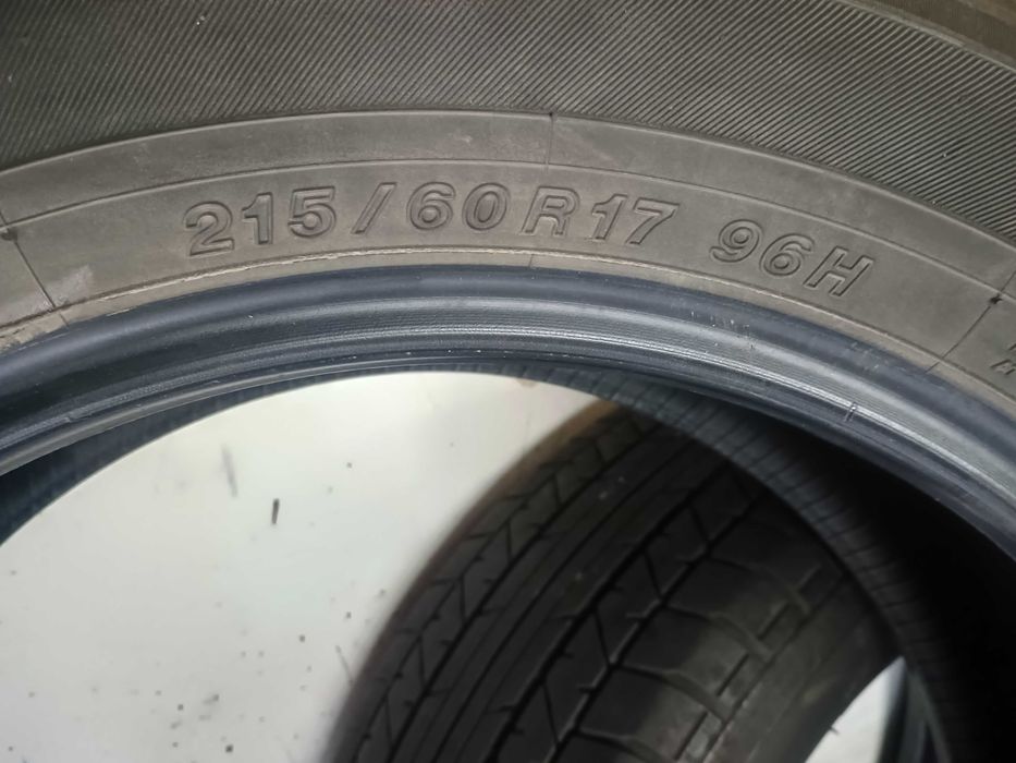Letnie opony Yokohama 215/60 R17 Para 2 sztuki Bieżnik 5,7 mm