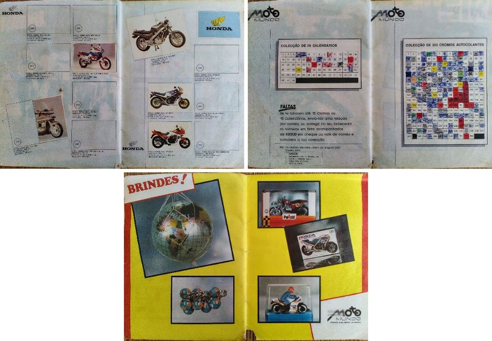 Caderneta Moto Mundo