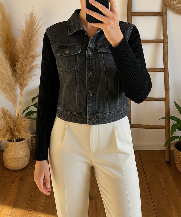 Kurtka damska dżinsowa XL Betty Berkley