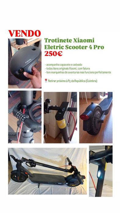 Trotinete xiaomi eletric scooter 4 pro