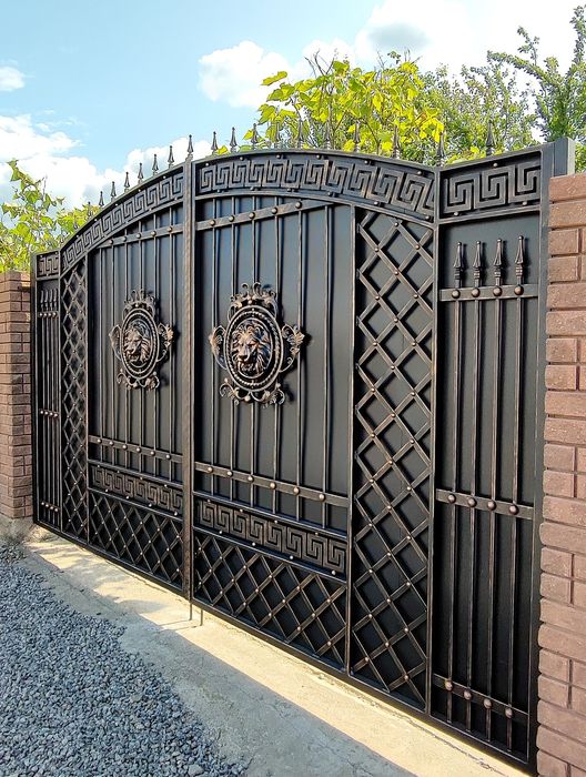 Ворота. Ковані ворота. Кованые ворота. Ворота з ковкою. Брама. Калітка