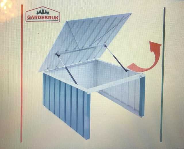 Garagem robô corta-relvas
