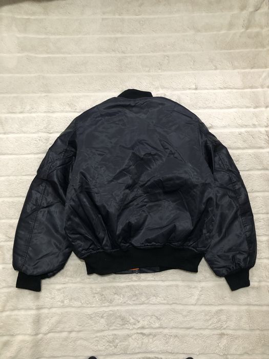 BOMBER (XL) MA-1A England Jacket Airman’s 100% Nylon мужской бомбер