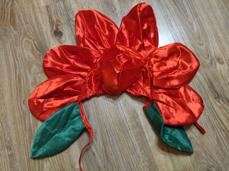Czapka/strój - KWIATUSZEK - Piękna i niepowtarzalna na każdą imprezę!