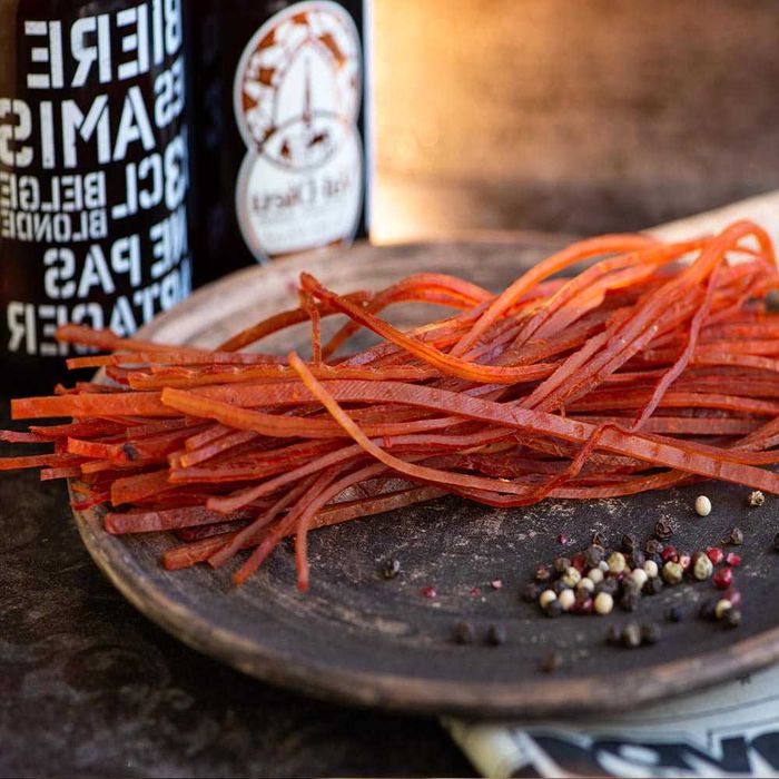 Снек "Павутинка кальмарів з перцем" - рибні снеки, кальмари, фісташки