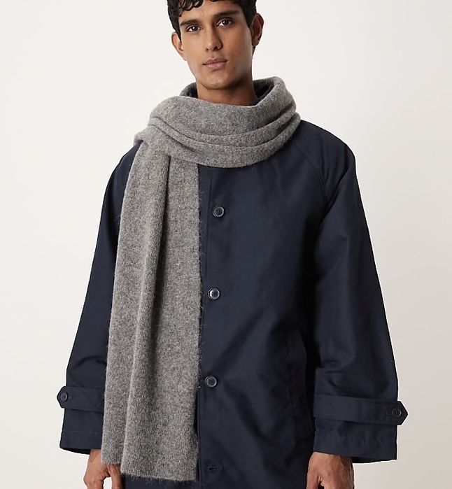 Шикарний великий шарф з 100% альпаки arket, оригінал, новий