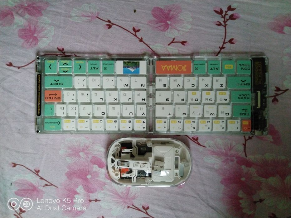 Беспроводная клавиатура и мышка в комплекте