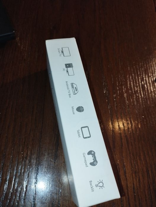 Backlit voice air remote mouse