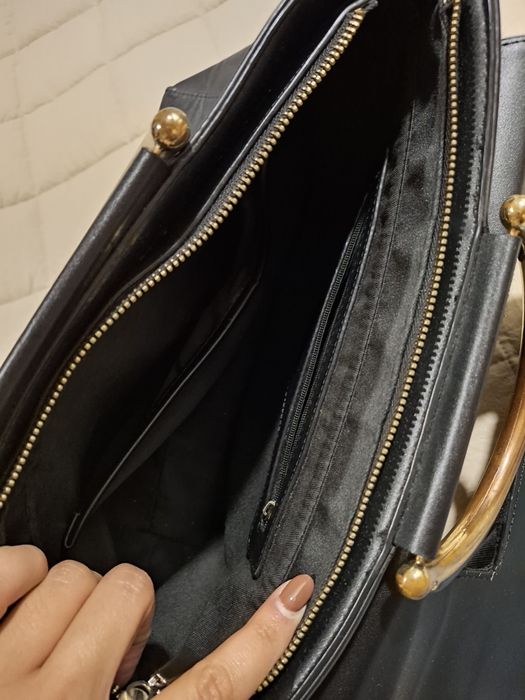 Mala briefcase preta Parfois