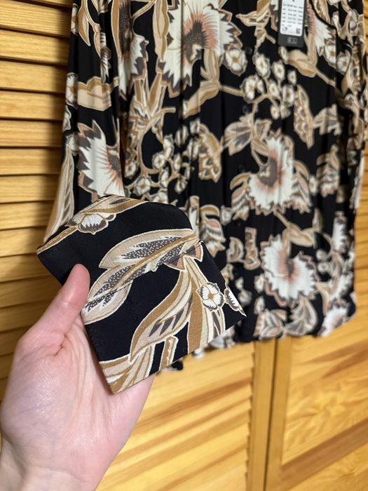 Nowa retro elegancka koszula ze wzorem Vero Moda M