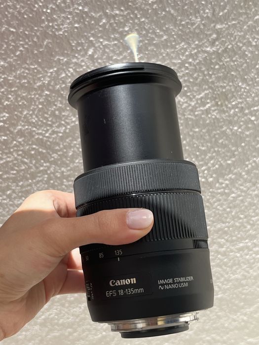 Canon EOS 80D + lente canon efs 18-135mm