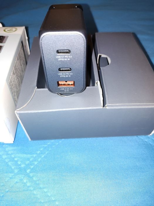 Ładowarka sieciowa USB Verbatim 65W GaN