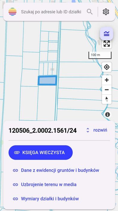 Działka budowlana w Łużnej 14,5 ar - Widok 5