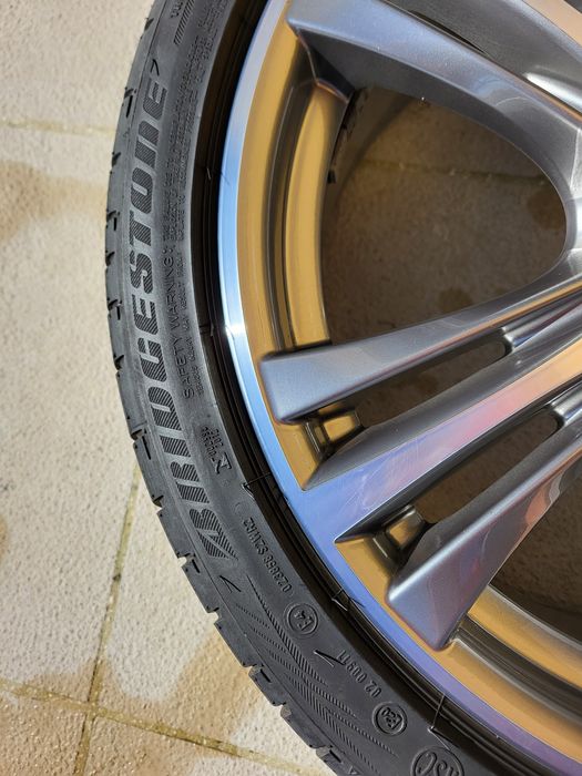 Jantes originais BMW 19" Orbit  Grey com bridgestone Potenza