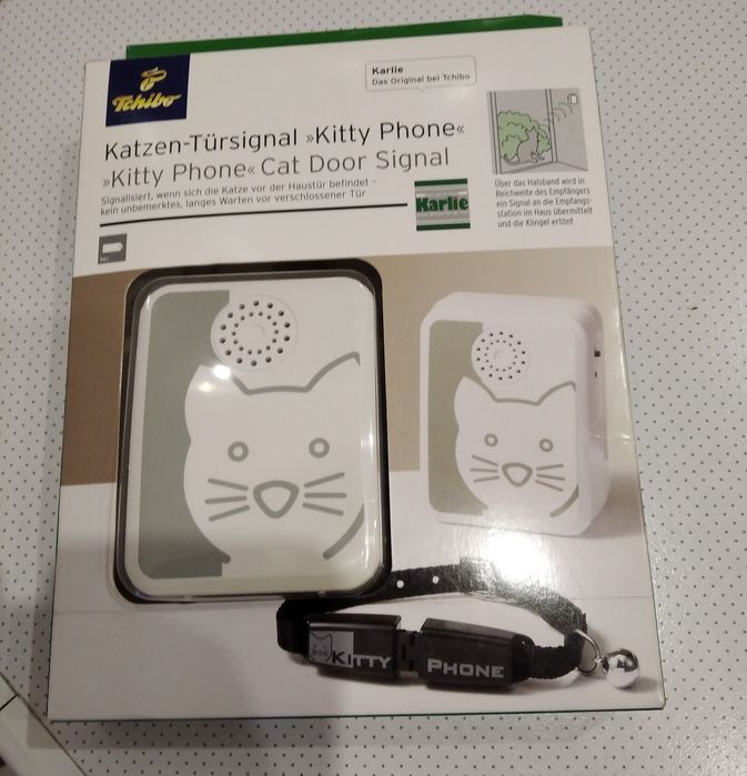 Дверний дзвінок для котів "Kitty Phone",новий