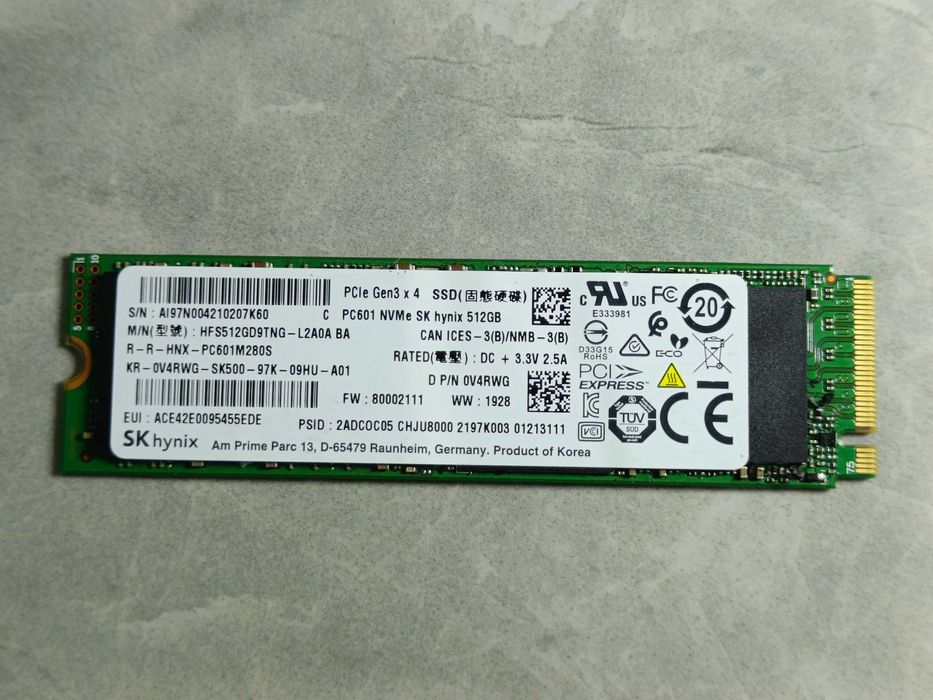 m2 ssd 2280 512 гб - купити комп'ютери та комплектуючі - Ціна на