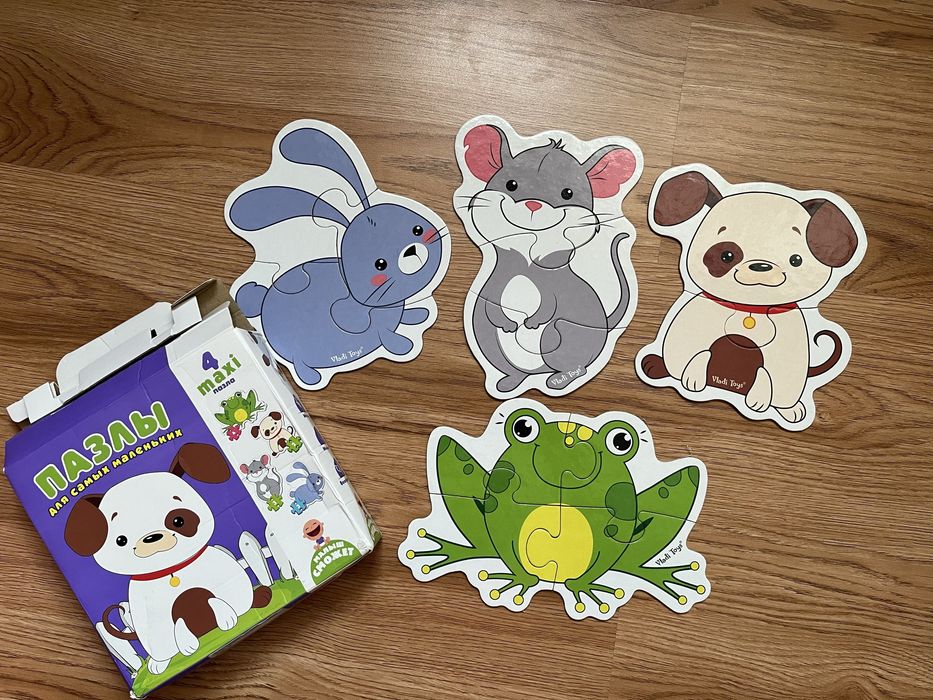 Пазли для найменших Fisher Price, Vladi toys, ранок