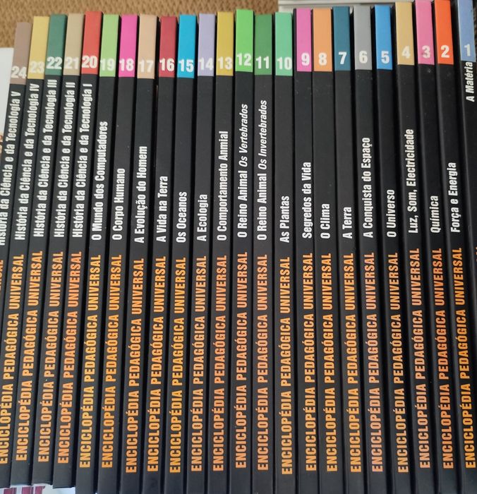 Enciclopédia completa de 24 volumes