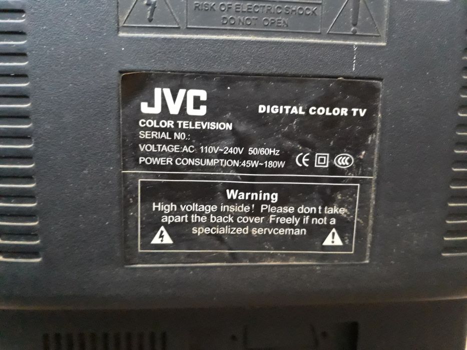 Телевизор JVC TC-1448 не рабочий