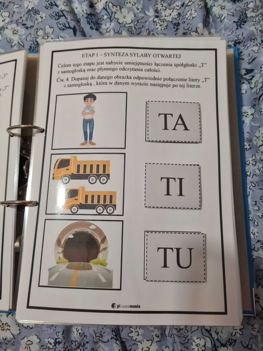 Segregator Czytanie sylabami