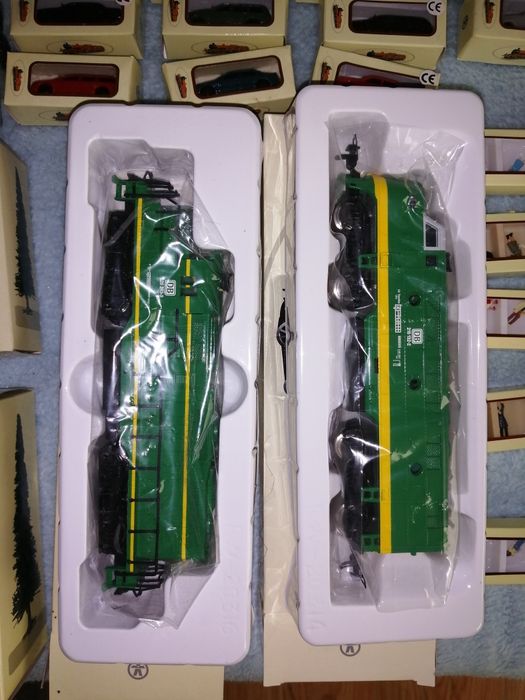 Maqueta completa de comboio