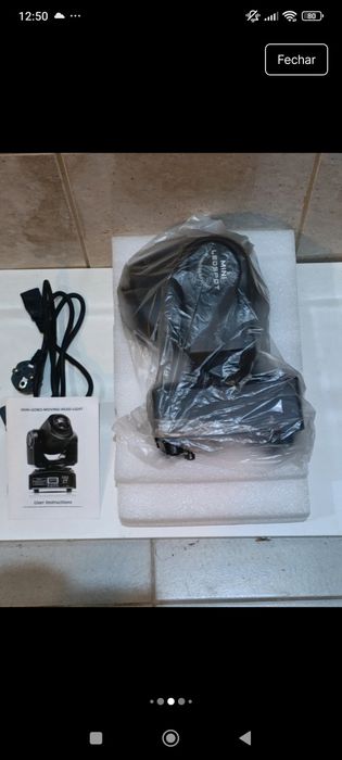 Robot luzes led festas