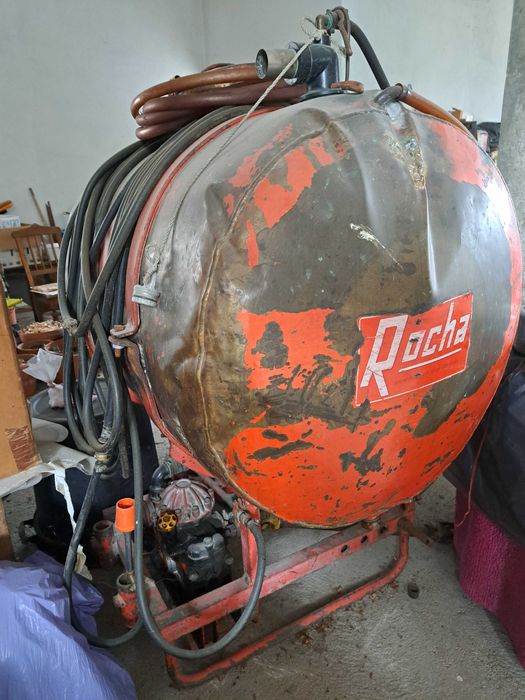 Pulverizador Rocha – 400 L – cobre – com pistola manual