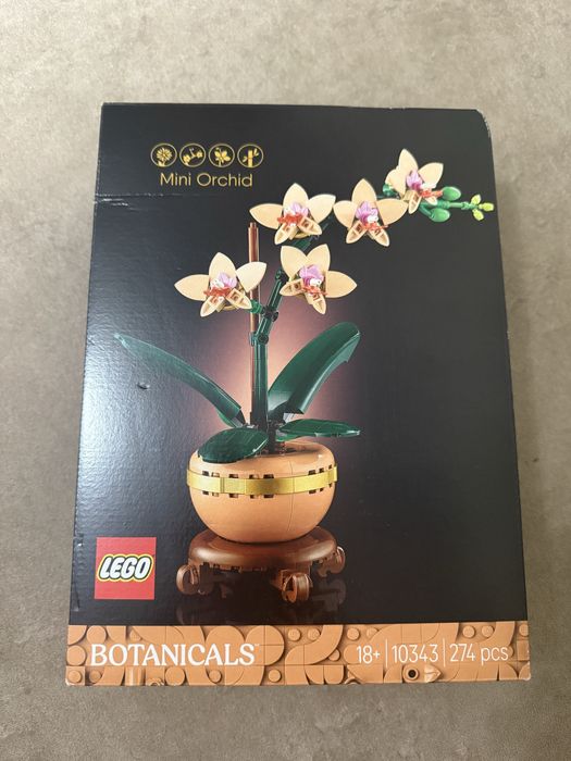 Lego міні орхідея оригінал