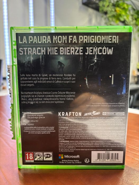 Xbox One The Callisto Protocol