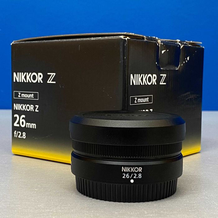 Nikon Nikkor Z 26mm f/2.8 | NOVA | 3 ANOS DE GARANTIA