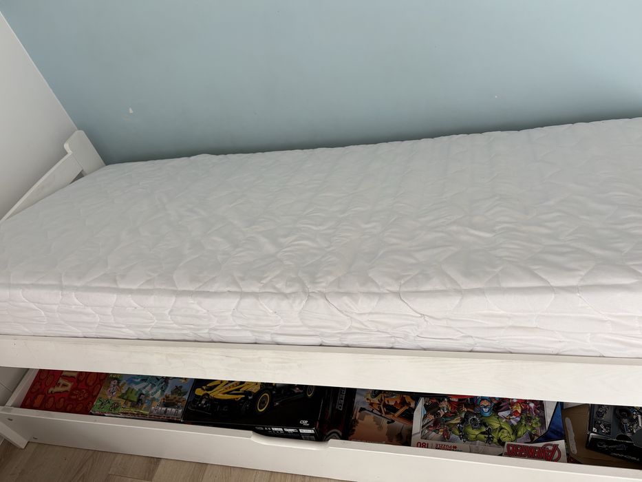 Łóżko Dawid 90X200 Podnoszone + Materac