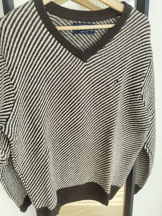 Camisola de malha castanha Sacoor