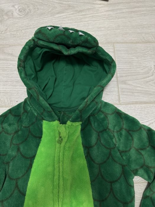 Піжама/Кігурумі дракон. Махрова на блискавці