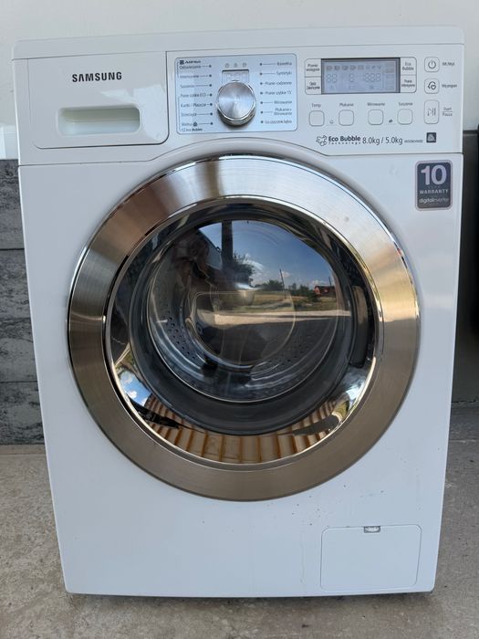 Прально-сушильна машина Samsung Eco Bubble WD0804W8E 8/5 кг