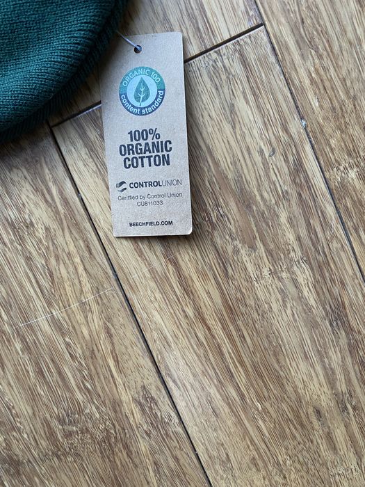 Beechfield czapka zielona bawełniana