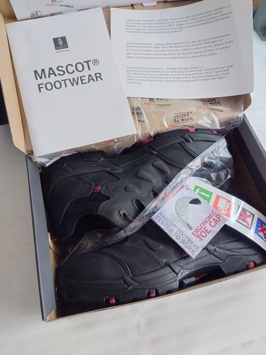 MOCNE Buty Robocze r.45 MASCOT S3 Ochronne Wodoodporne Antypoślizgowe Kilimanjaro